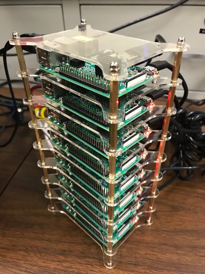 8-node Raspberry Pi Cluster